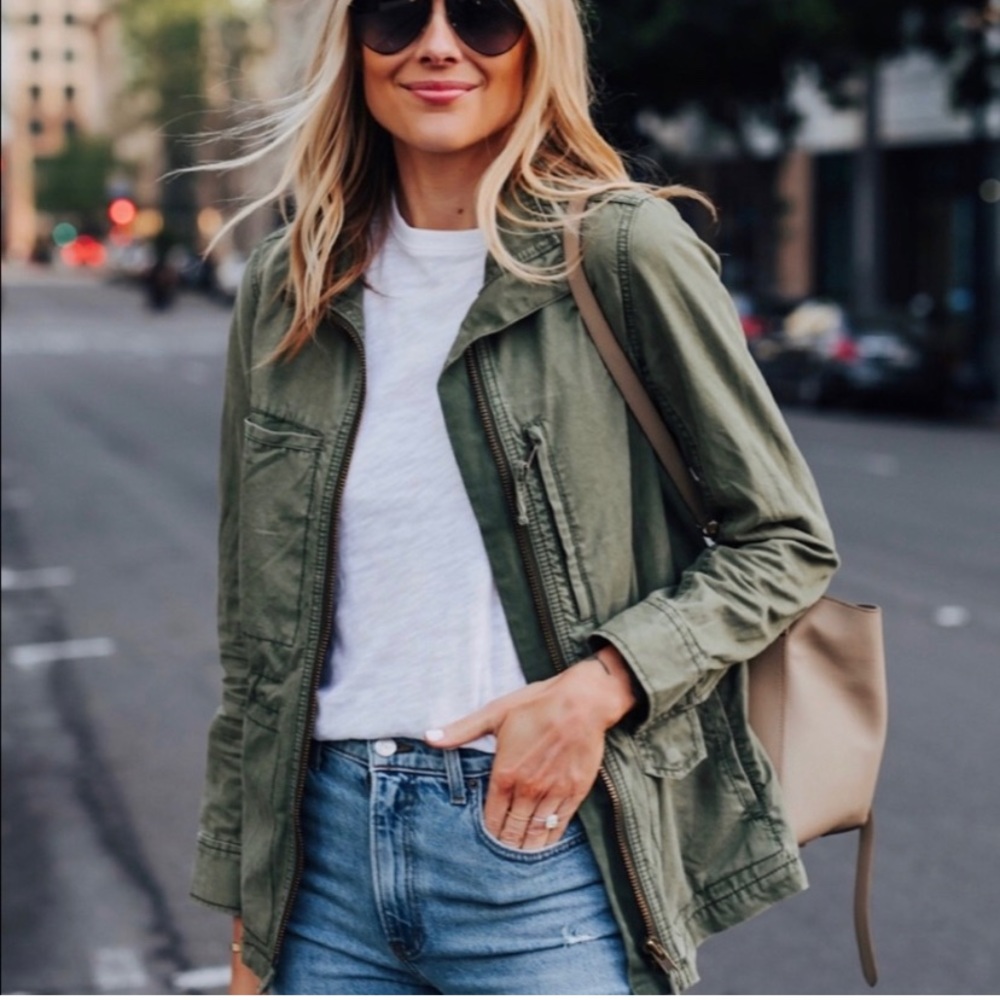 Madewell Army Green Jacket